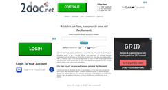 Desktop Screenshot of 2doc.net