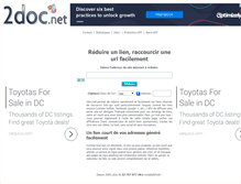 Tablet Screenshot of 2doc.net
